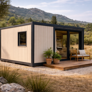 Vivienda container 20 pies nueva prefabricada
