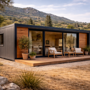 Vivienda container 40 pies nueva prefabricada