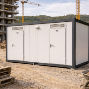 Módulo sanitario doble nuevo prefabricado